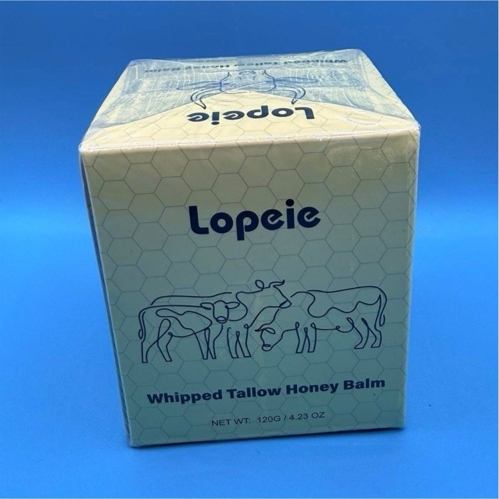 Lopeie Whipped Tallow Honey Balm Moisturizer Daily Use Face 120g / 4.23 oz new